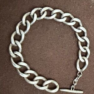 Men's Silver Chain Bracelet